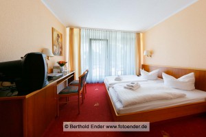 Hotel Goldener Fasan-Doppelzimmer mit Balkon